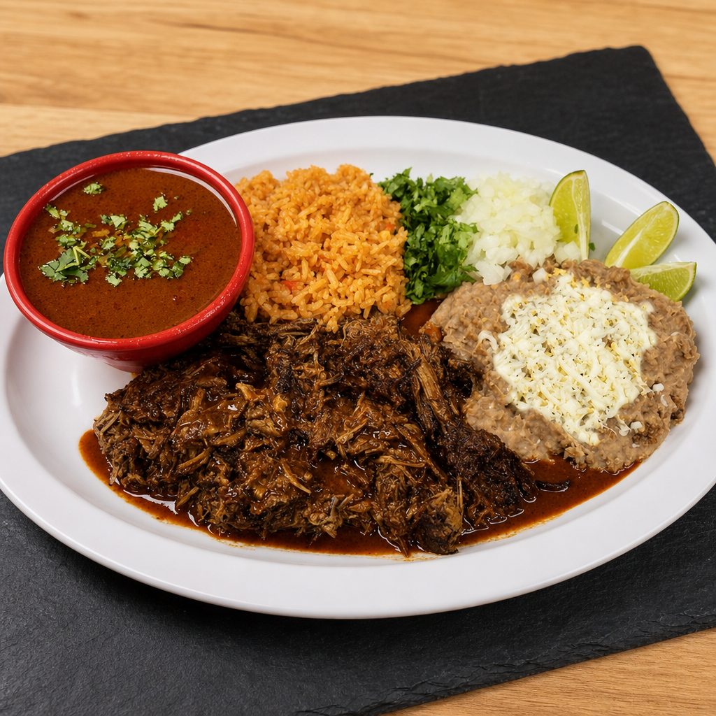 Birria Plate.