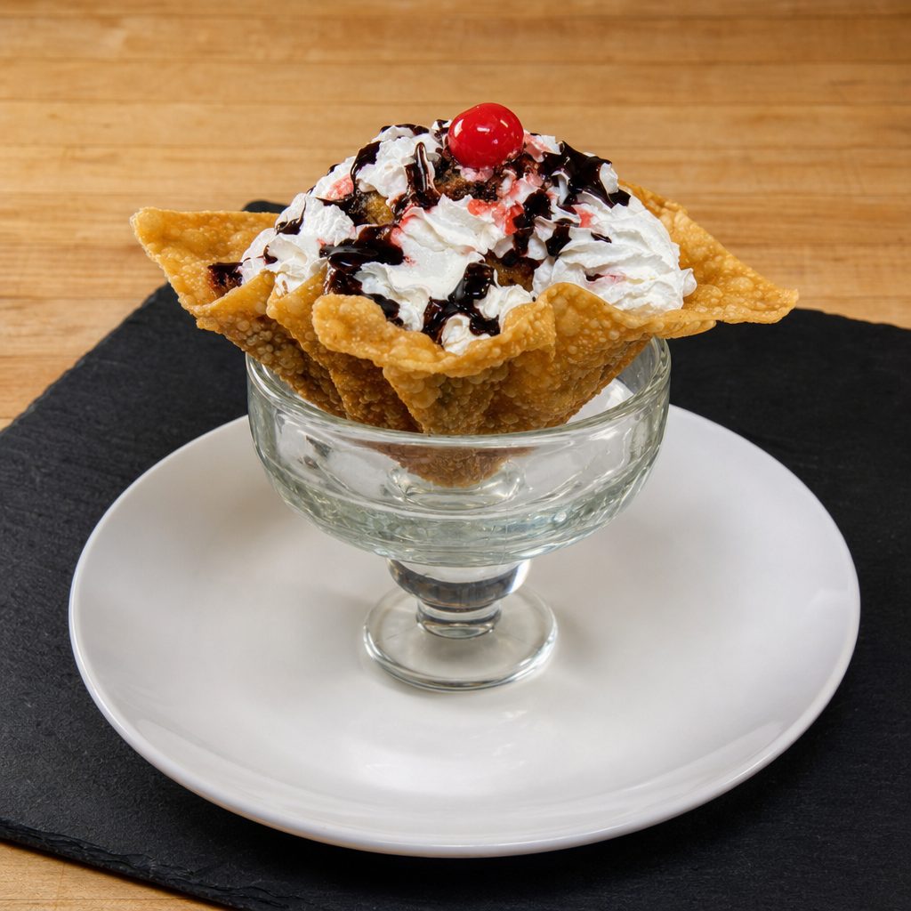 Fried ice cream.