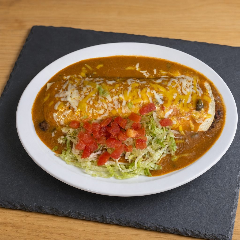 Asada deluxe burrito.