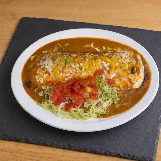 Asada deluxe burrito.