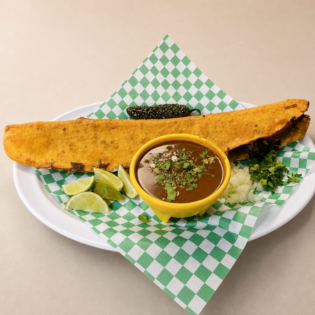Machete de birria.