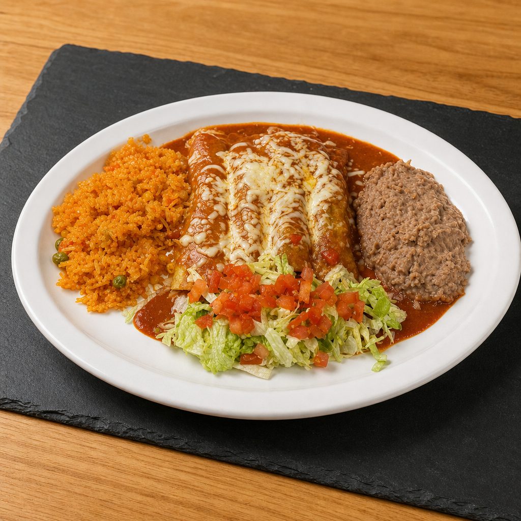 Beef Enchilada.