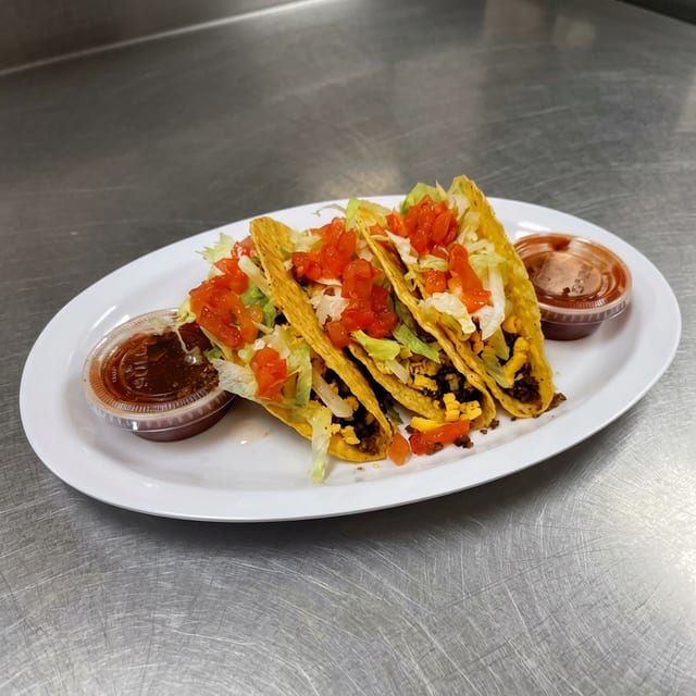 Hard Chicken Taco.