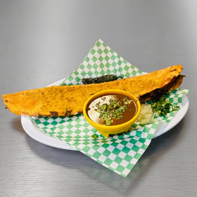 Machete de birria.