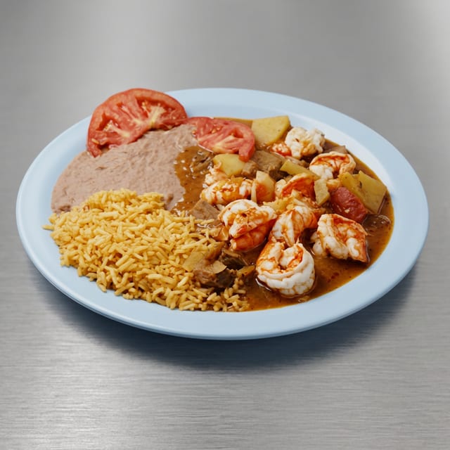 Camarones rancheros.