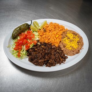 Barbacoa plate